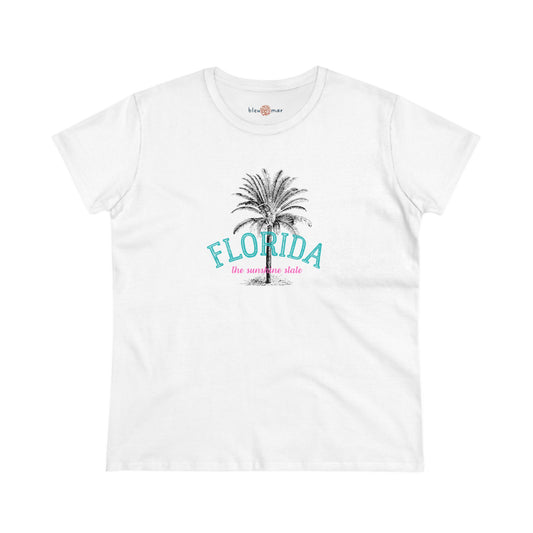 Florida Palm Cap Sleeve Soft T