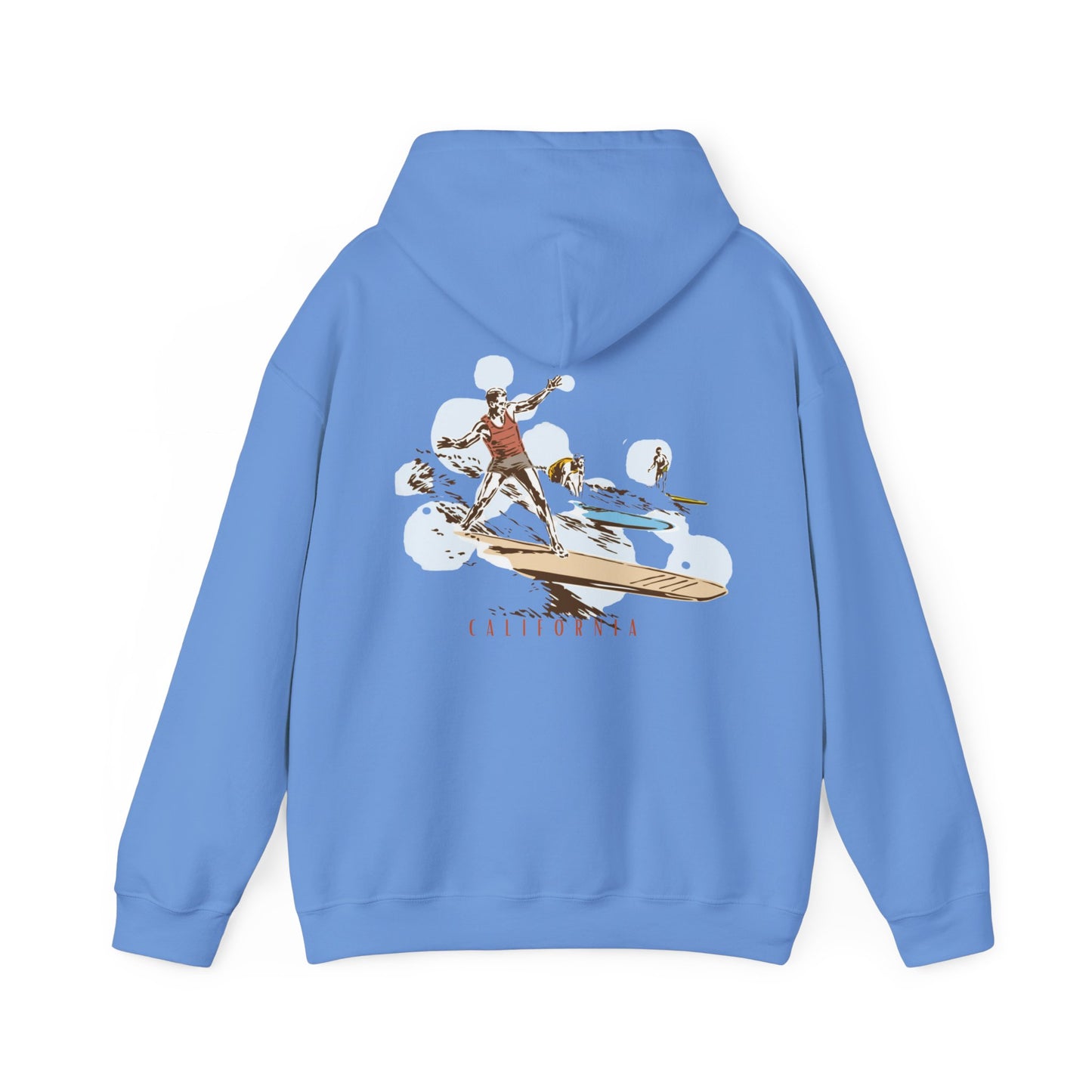 Vinatage Surf Hooded Sweatshirt