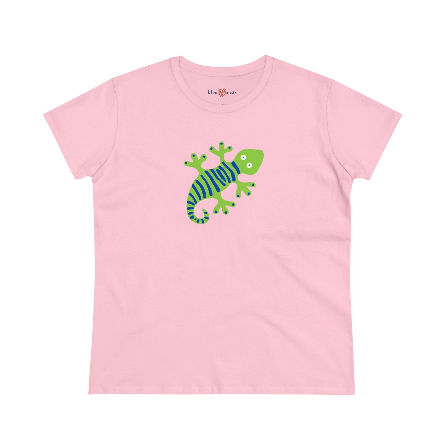 Gecko Cute Cap Sleeve Soft T