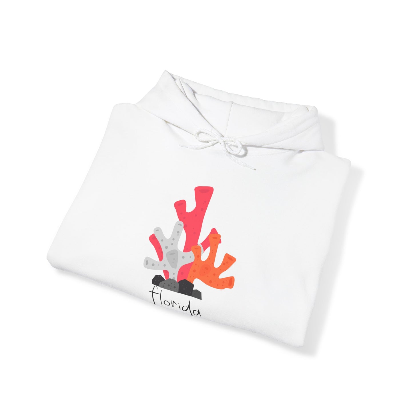 Coral FL Hooded Sweatshirt