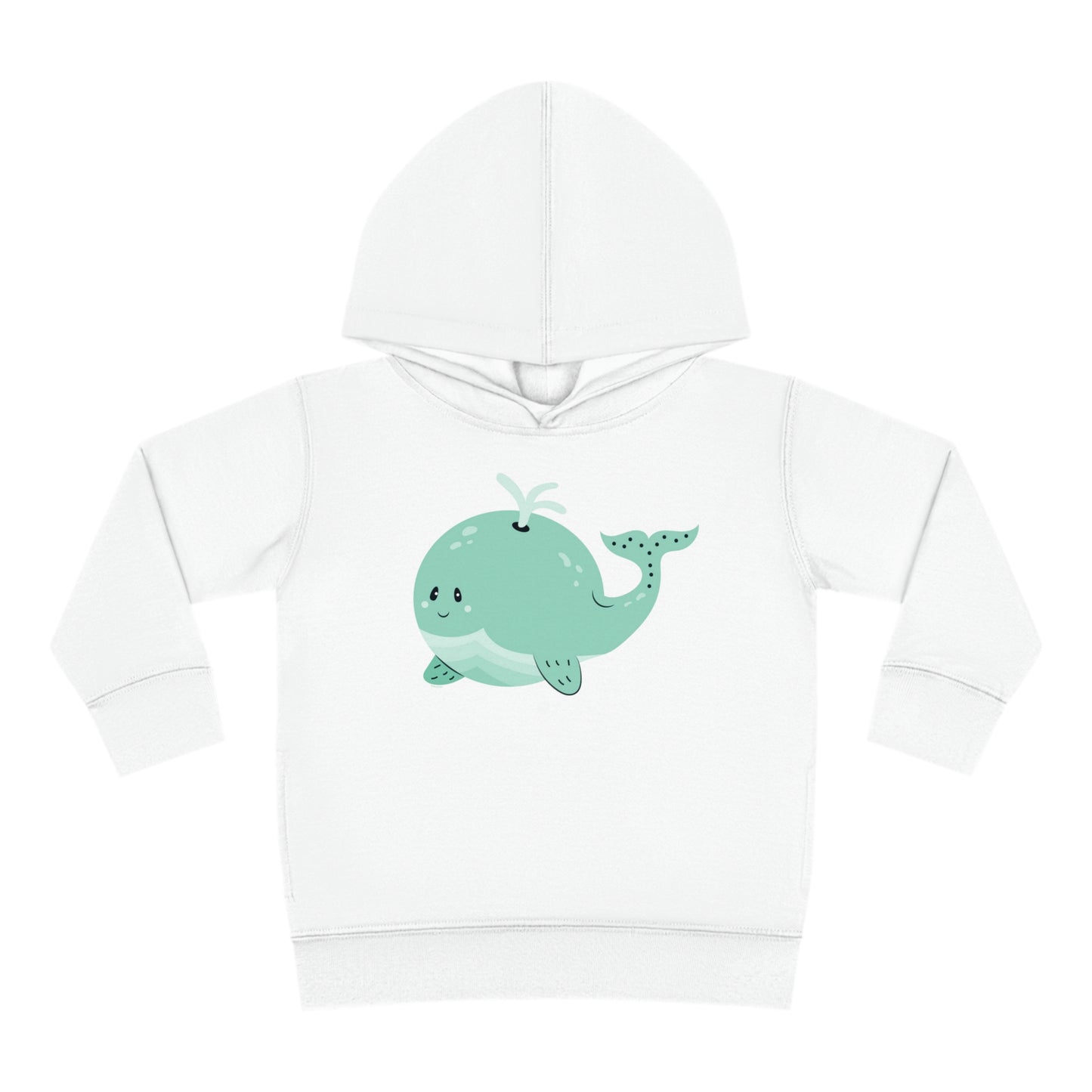 Whale Toddler Fleece Hoodie