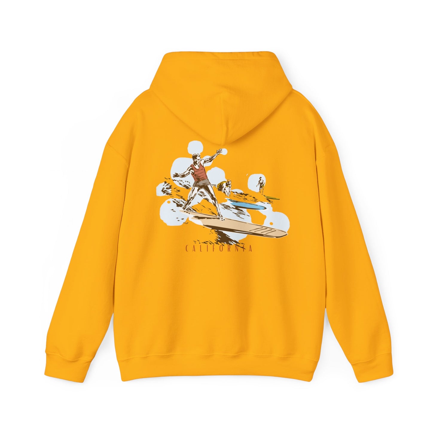 Vinatage Surf Hooded Sweatshirt