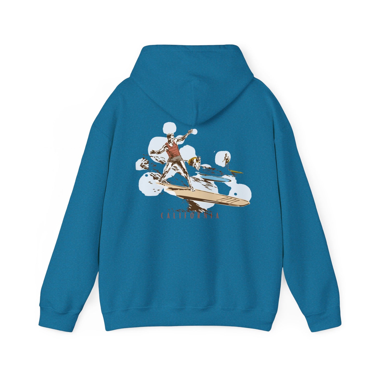 Vinatage Surf Hooded Sweatshirt