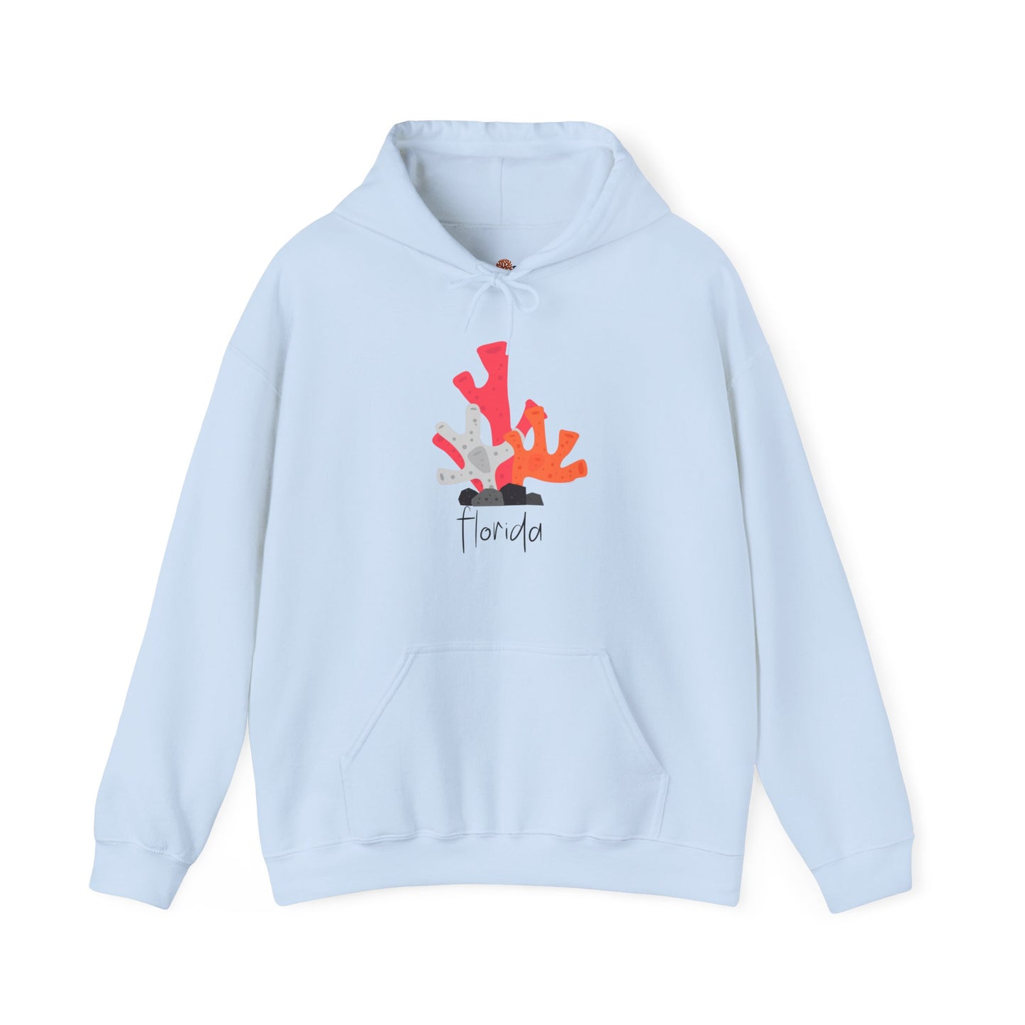 Coral FL Hooded Sweatshirt