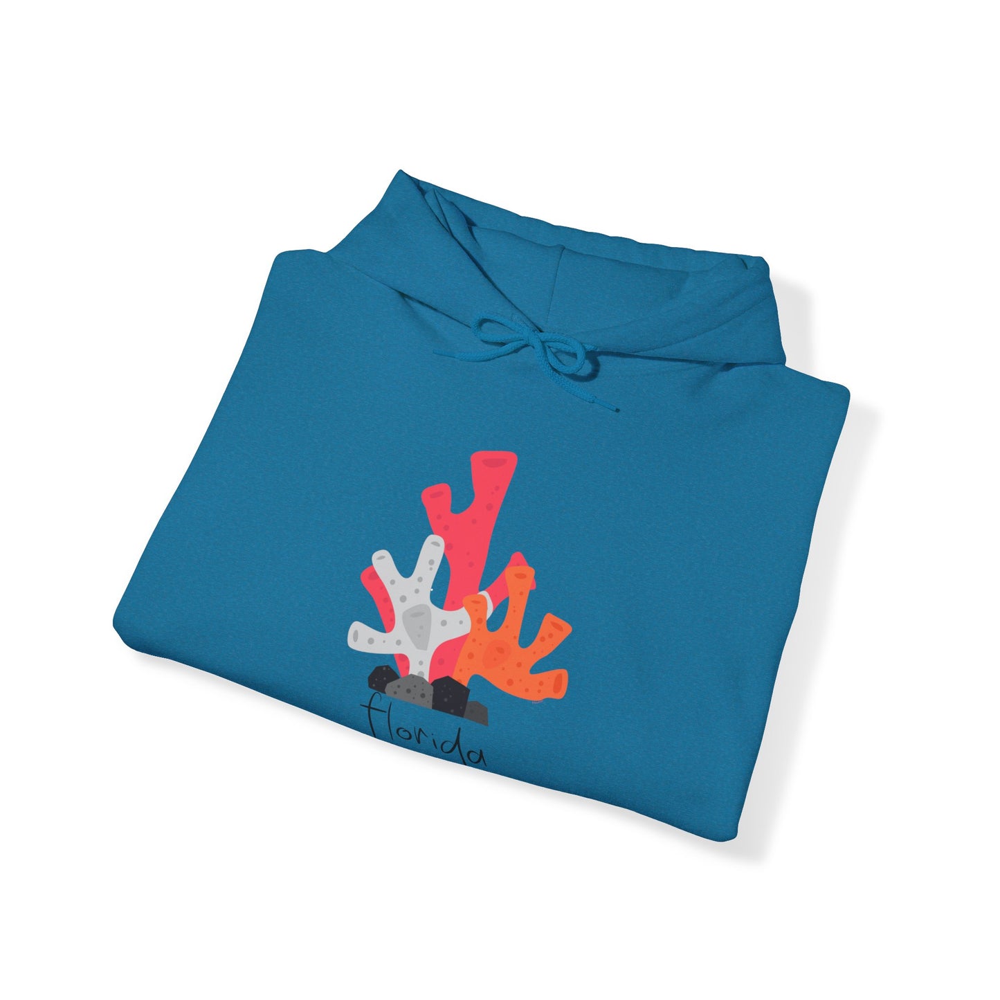 Coral FL Hooded Sweatshirt